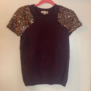 Unique sequin sweater